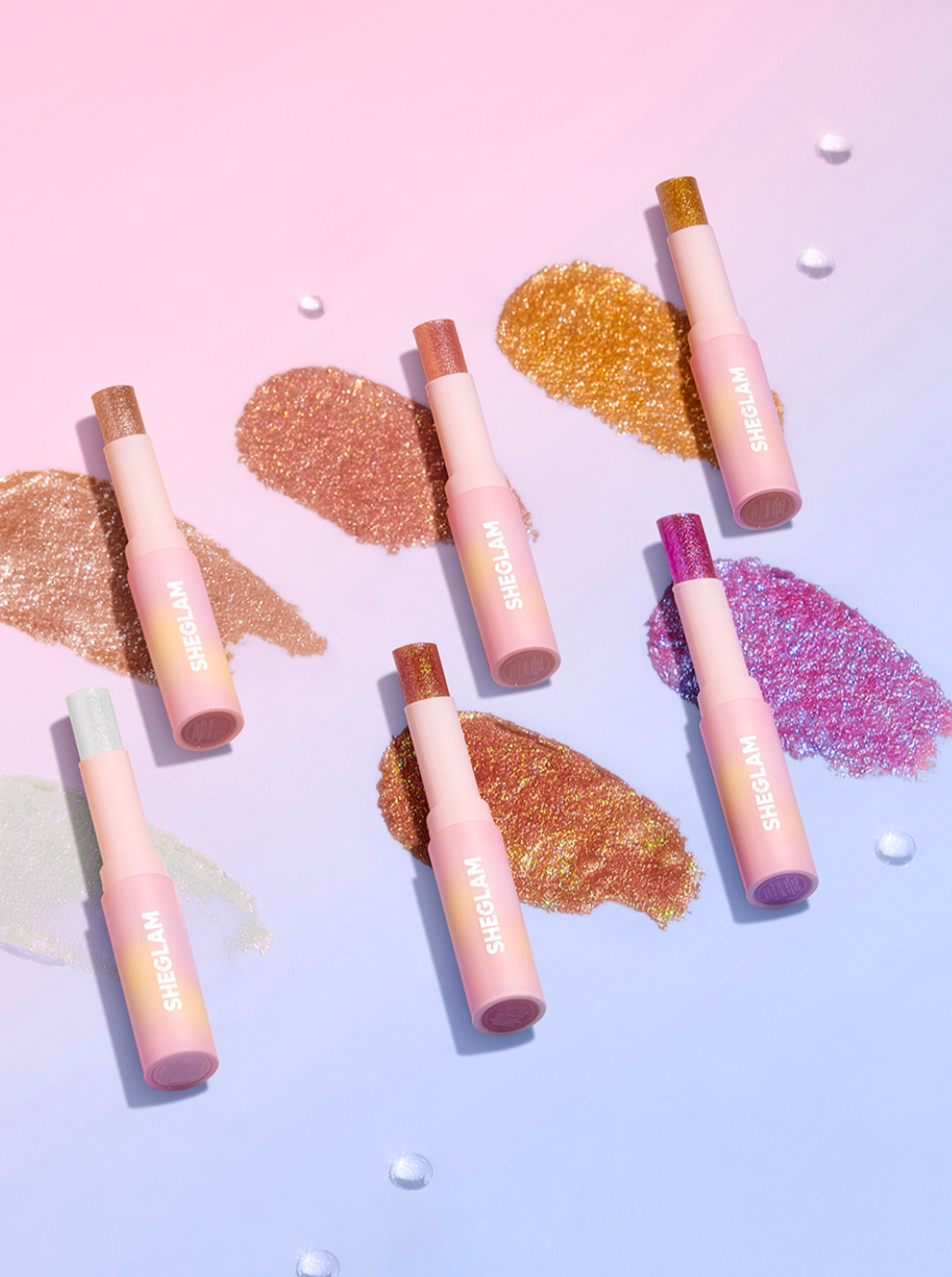 SHEGLAM crystal jelly glaze stick(shimmer stick)