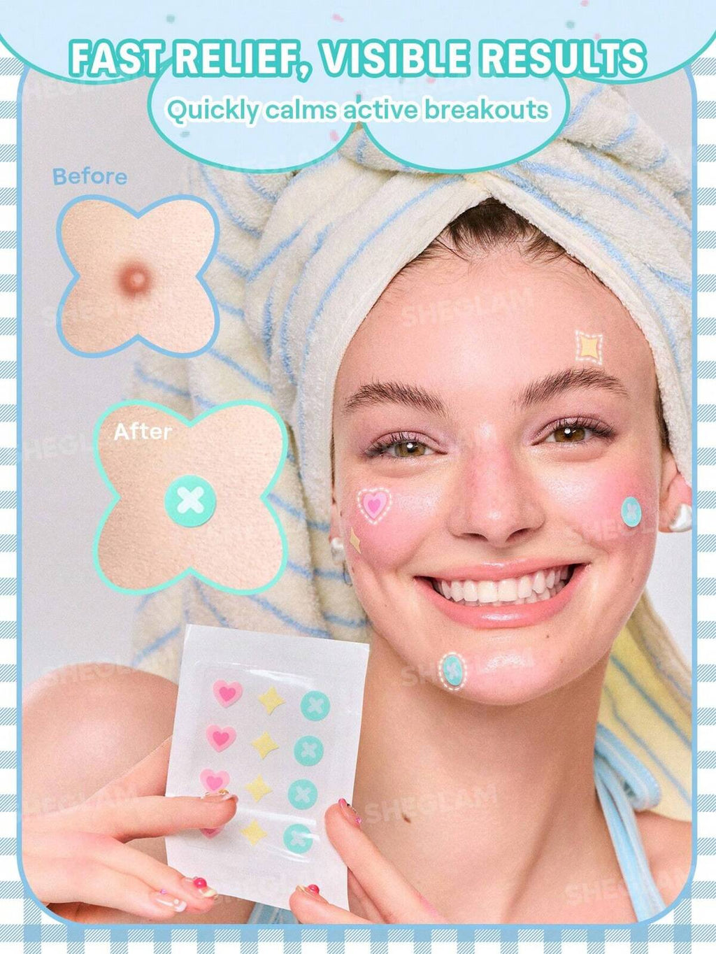 SHEGLAM Day dream dots blemish patches- pimple patches