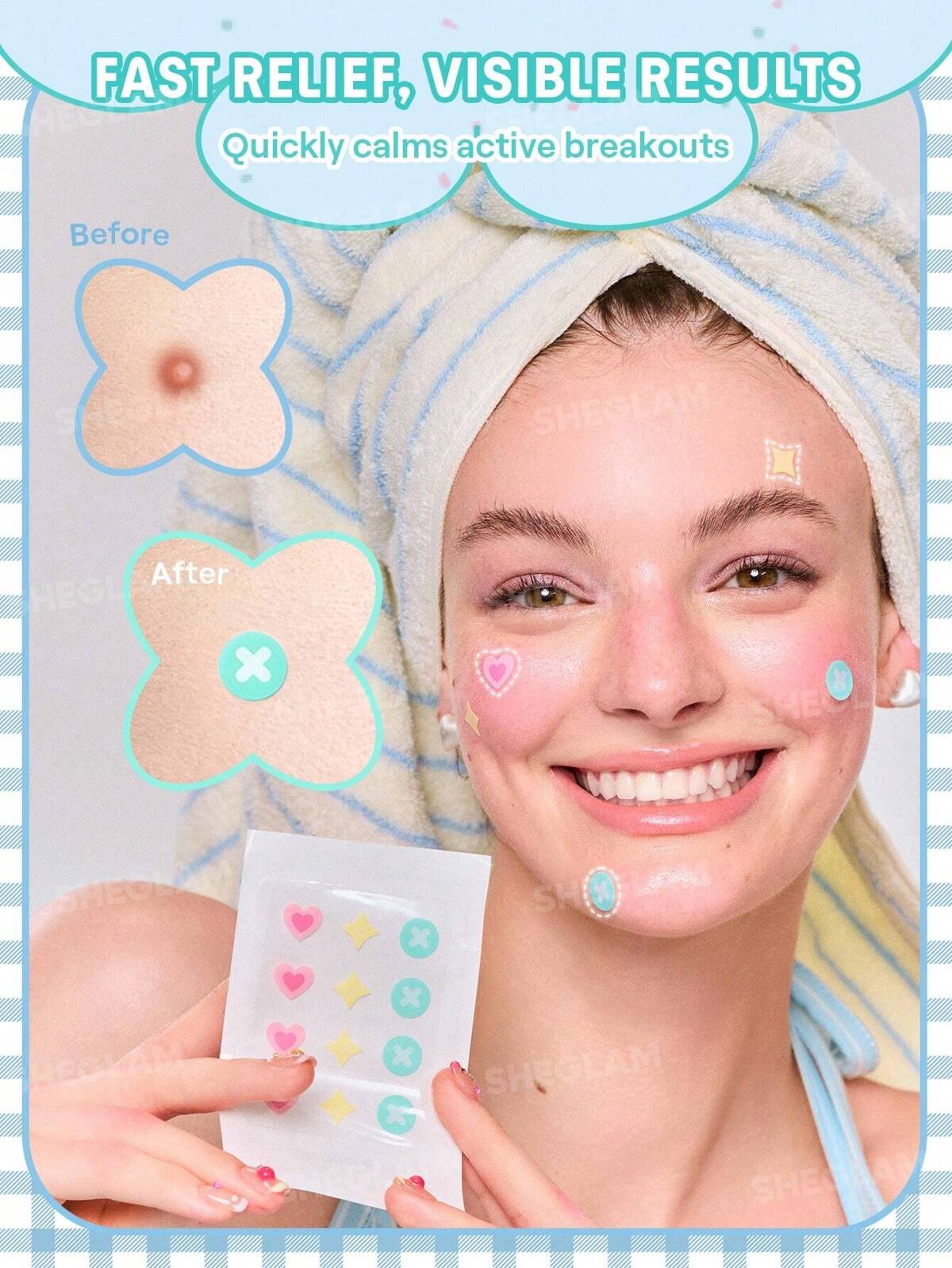SHEGLAM Day dream dots blemish patches- pimple patches