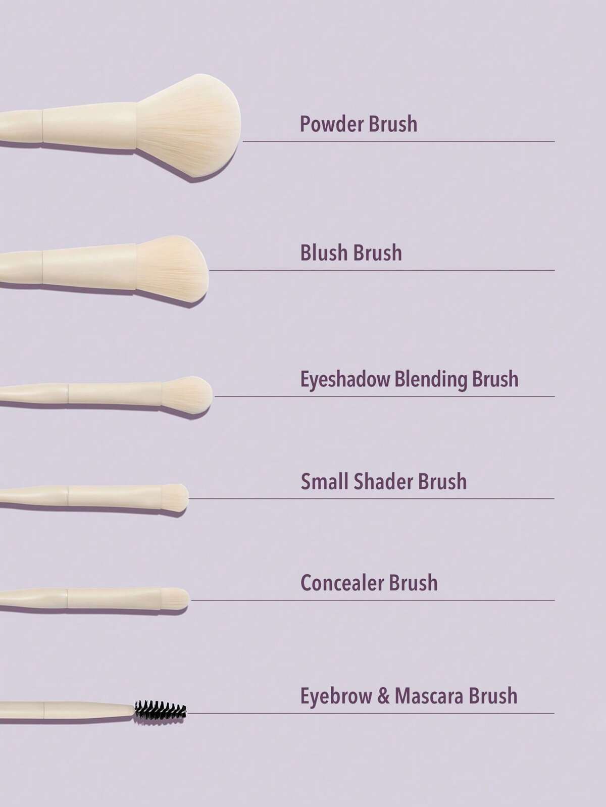 SHEGLAM pro core brush set