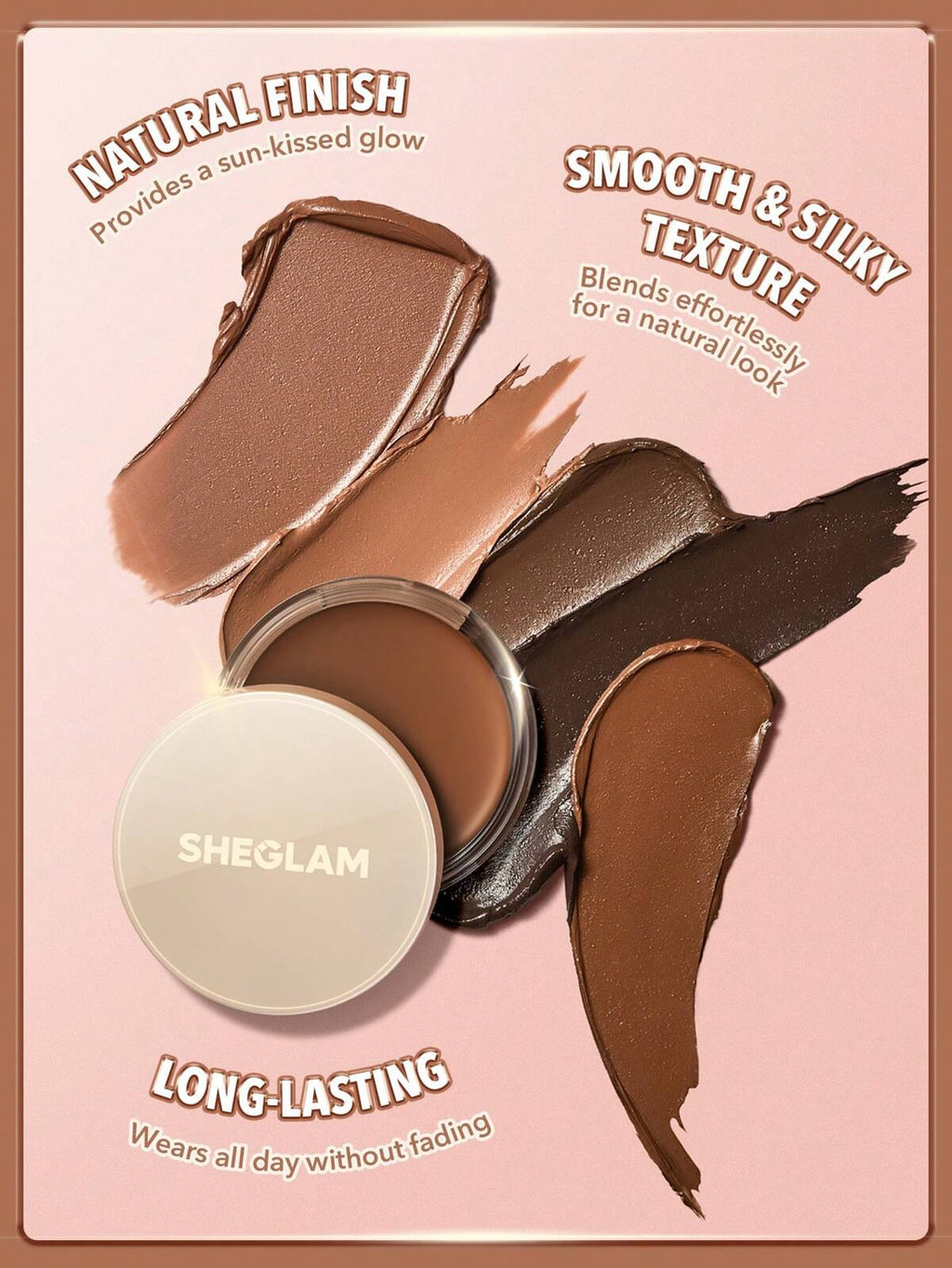 SHEGLAM silk haze cream bronzer