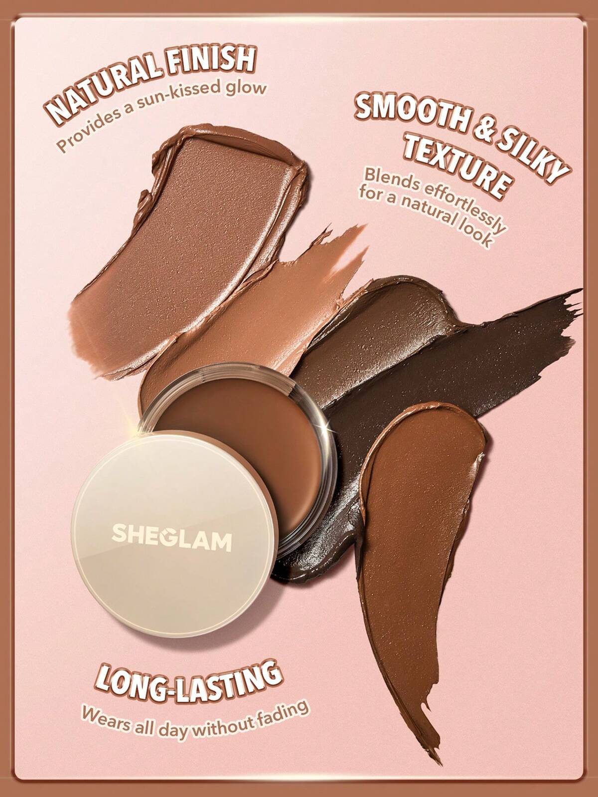 SHEGLAM silk haze cream bronzer