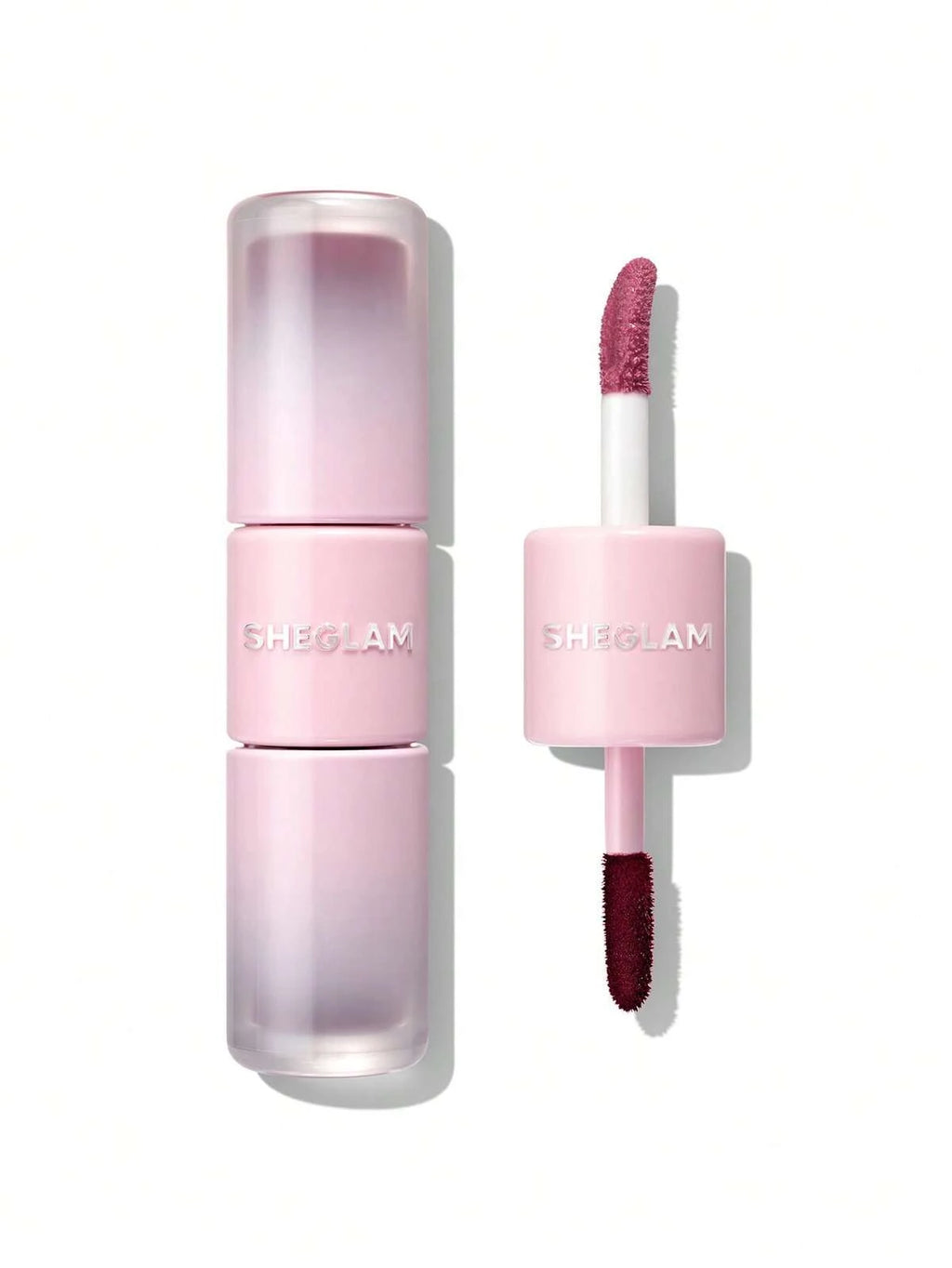SHEGLAM line to shine peel off lip stain and gloss duo