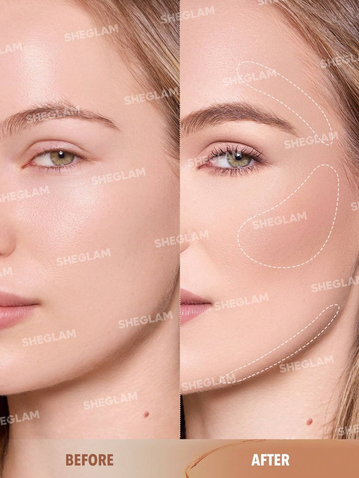 SHEGLAM silk haze cream bronzer