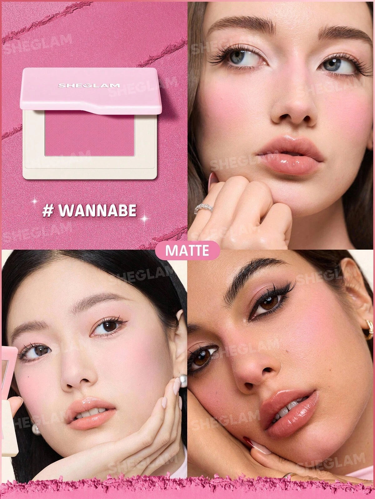 SHEGLAM dream touch blush - powder blush