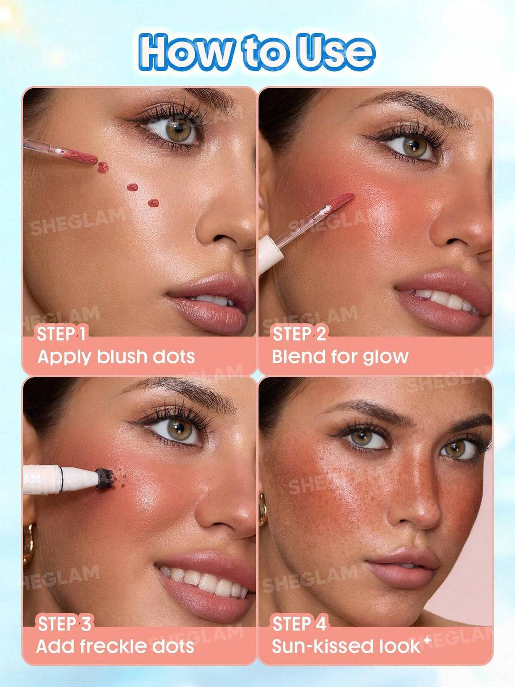 SHEGLAM Sunspell Freckle & blush Pen