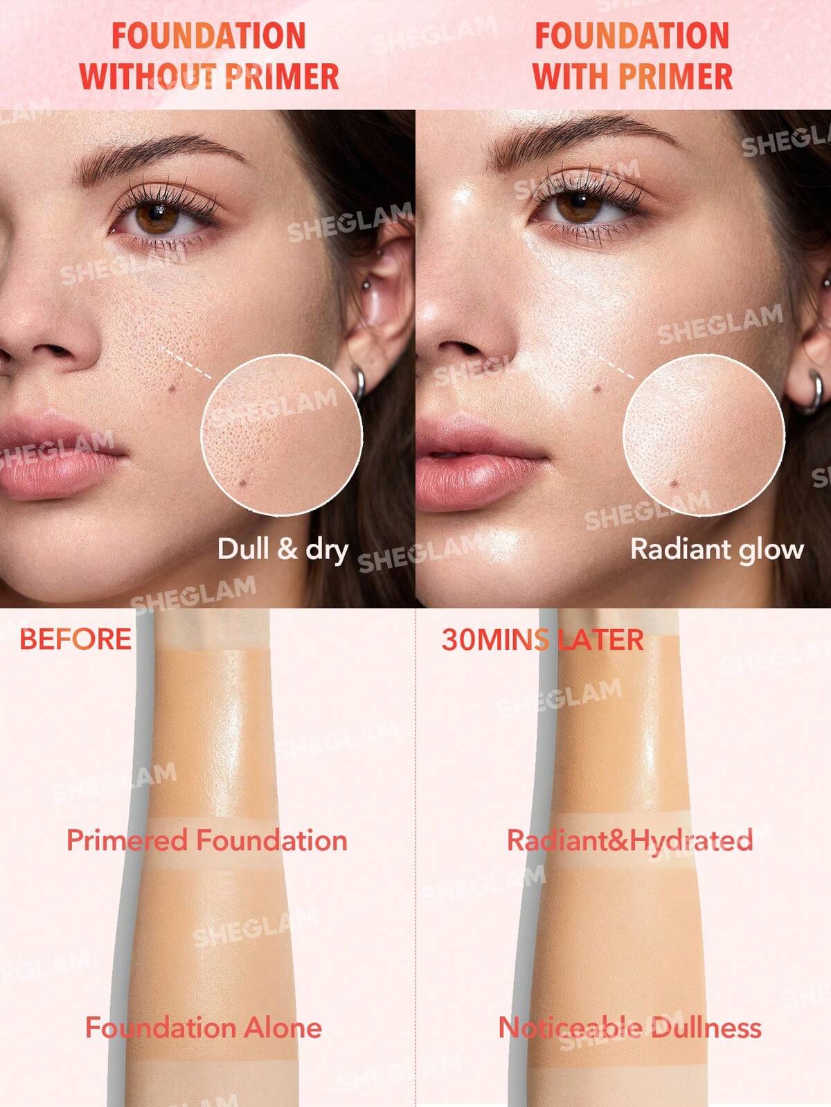 Melon melt niacinamide serum primer