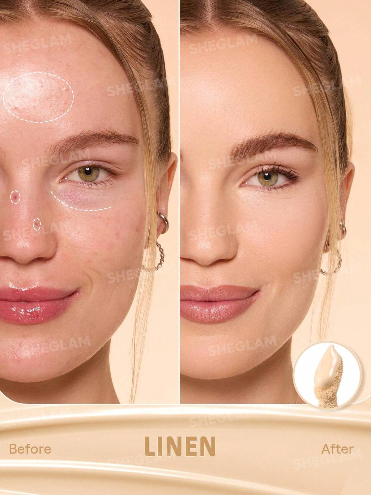 SHEGLAM hide away full coverage concealer