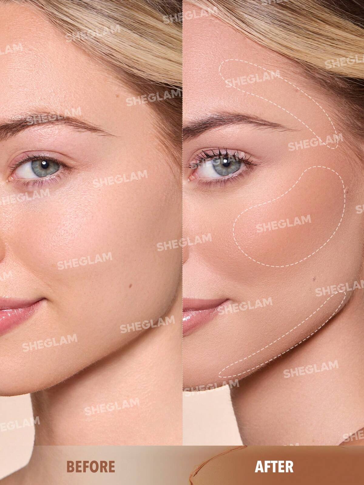 SHEGLAM silk haze cream bronzer
