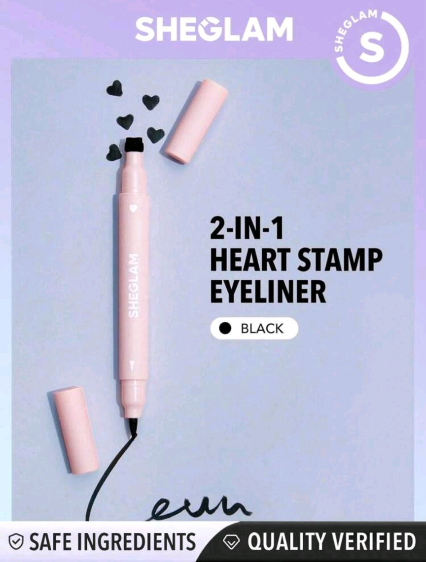 SHEGLAM heart eyes 2 in 1 eyeliner