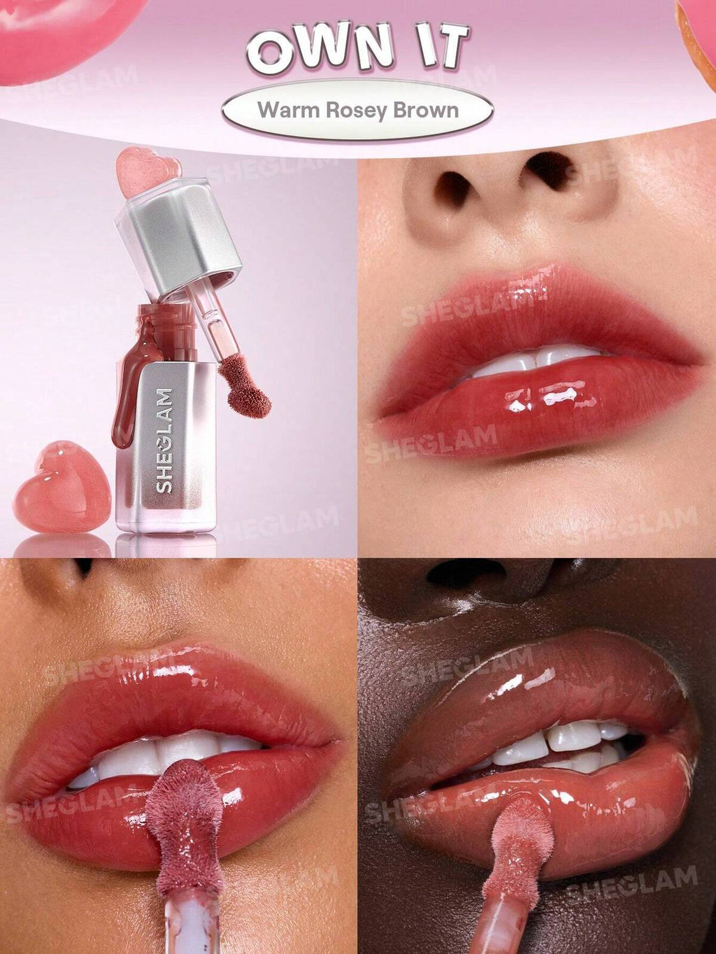 SHEGLAM glass lock Air gloss- faux filler