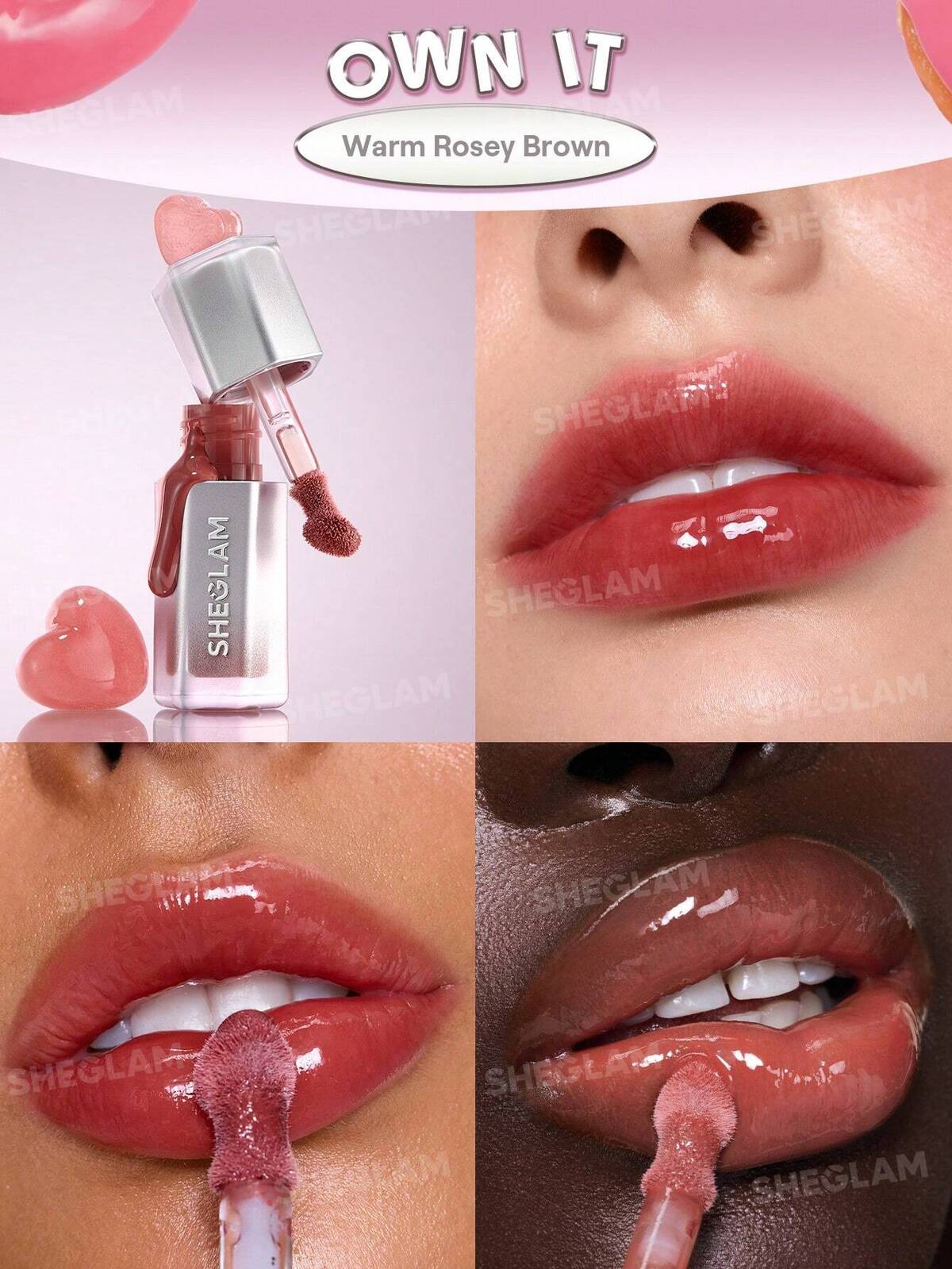 SHEGLAM glass lock Air gloss- faux filler