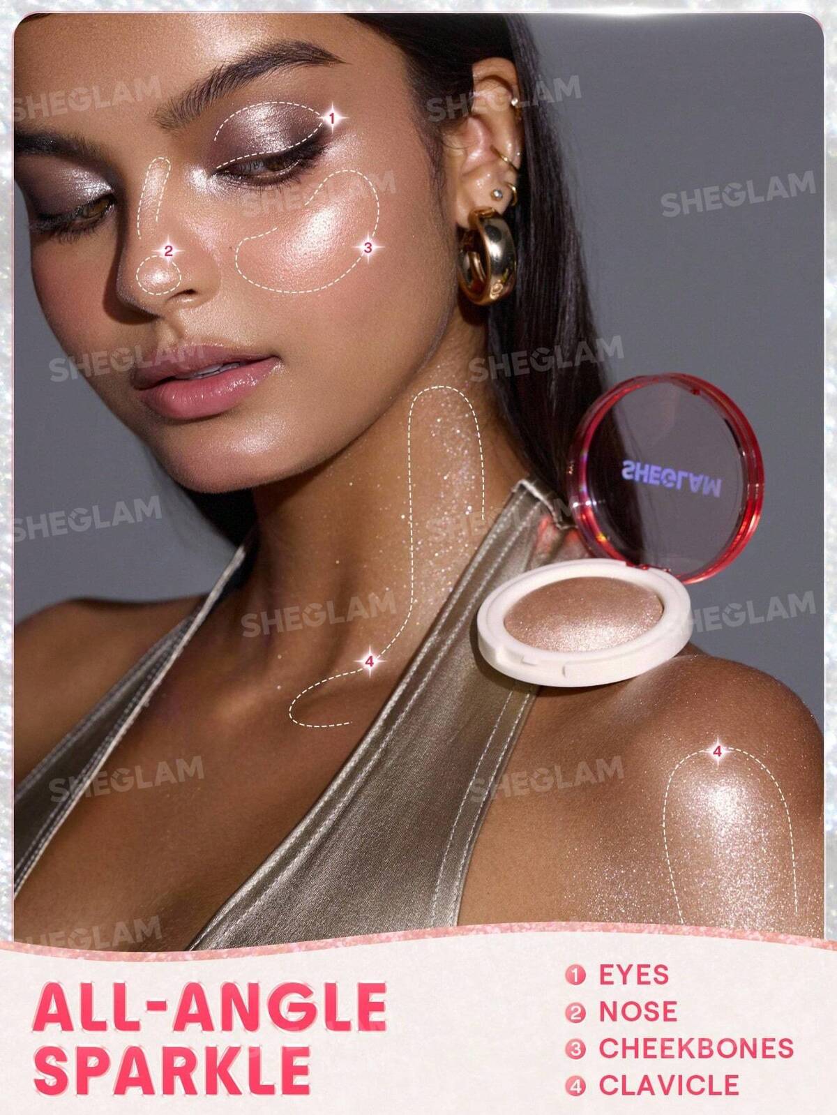 SHEGLAM glowchy bouncy squishy highlighter