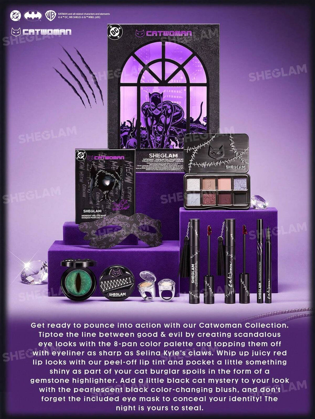 CATWOMAN™ | SHEGLAM I Am Not A Kitten Peel-Off Lip Tint