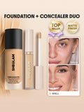 SHEGLAM FOUNDATION+ CONCEALER BUNDLE