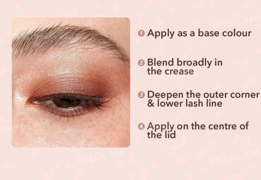 SHEGLAM budget friendly set trio bundle