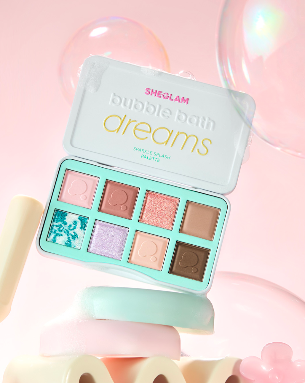 Sparkle splash palette - bubble bath collection