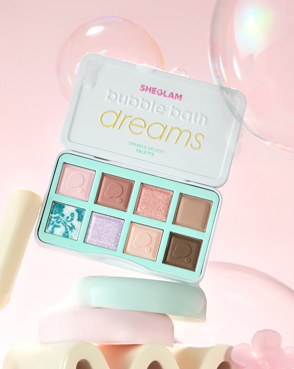 Sparkle splash palette - bubble bath collection