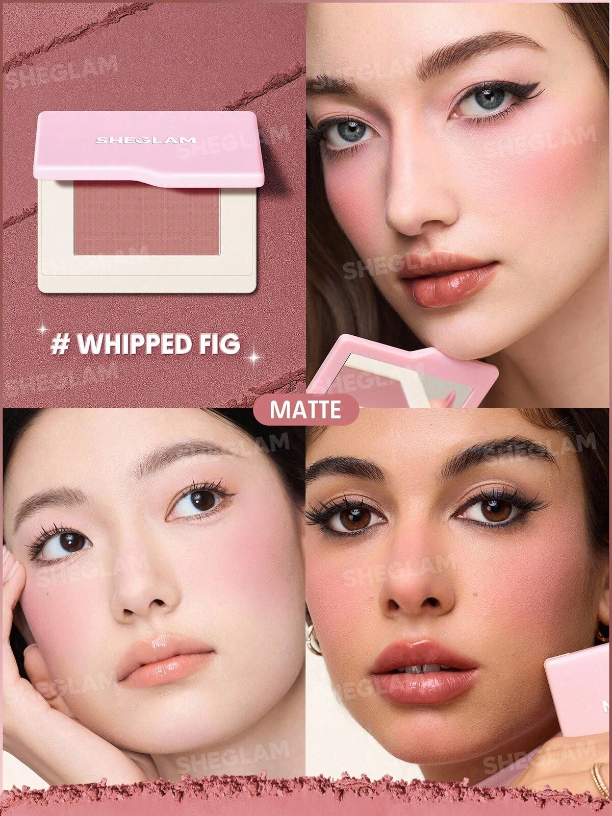 SHEGLAM dream touch blush - powder blush