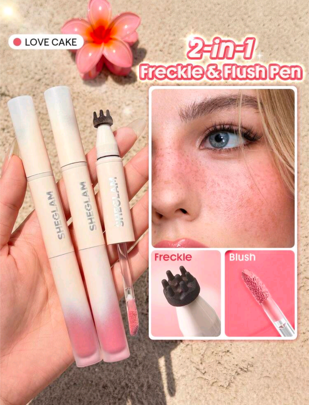 SHEGLAM Sunspell Freckle & blush Pen