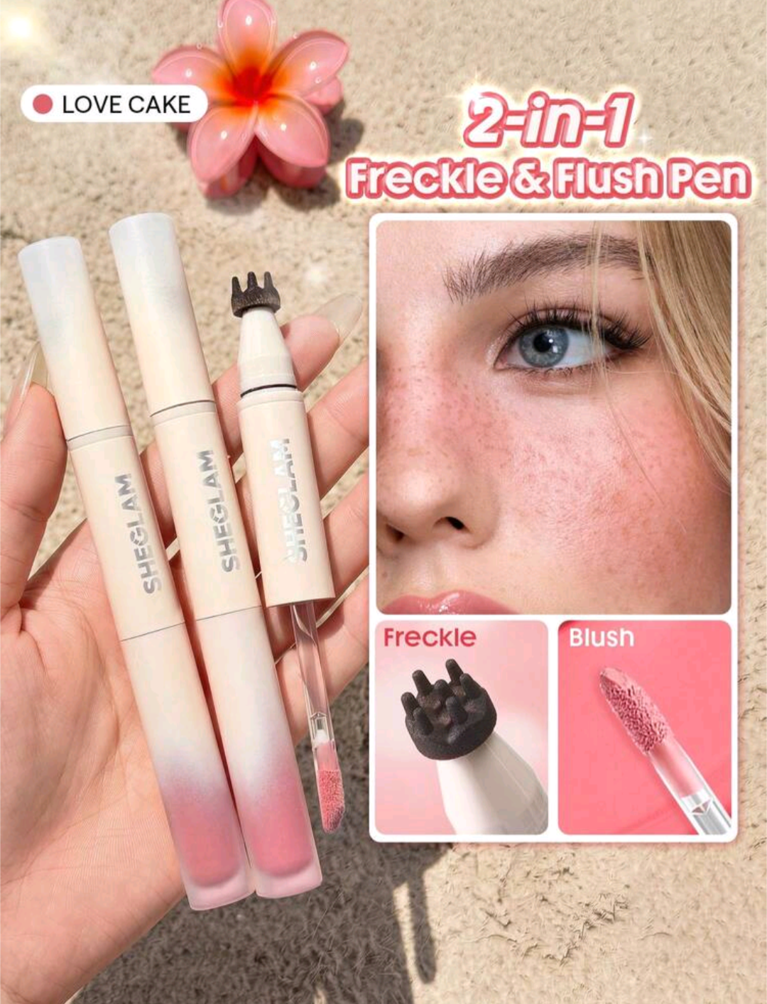 SHEGLAM Sunspell Freckle & blush Pen