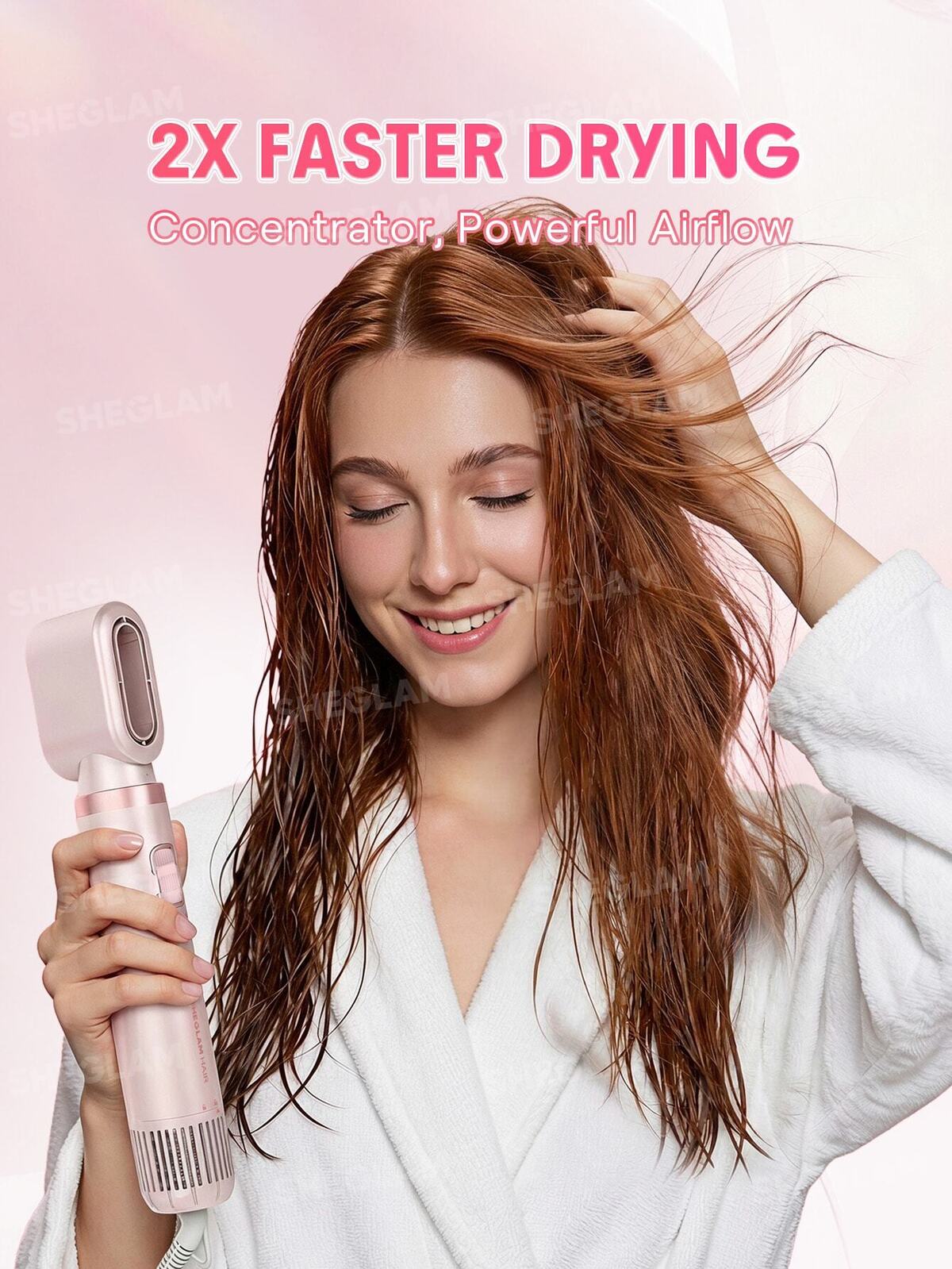 SHEGLAM hair Blowout bliss all in one multi styler. 5 in 1 hair tool