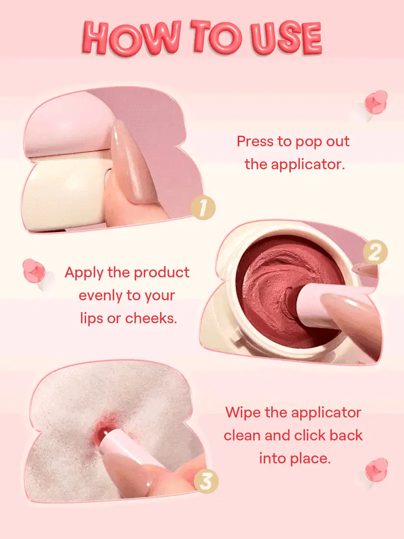 SHEGLAM bounce putty pocket lip pot