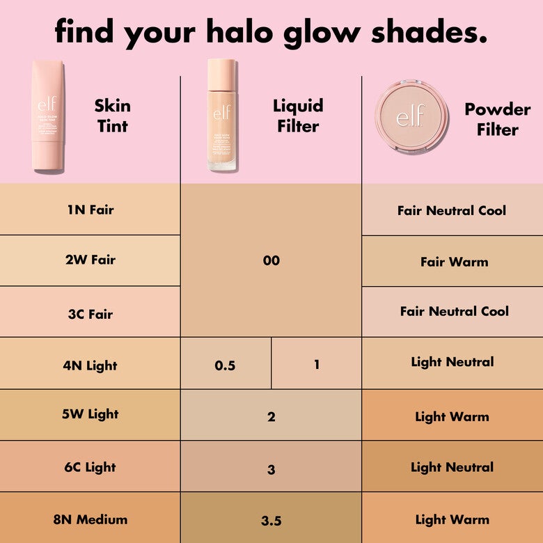 E.l.f Halo glow liquid filter