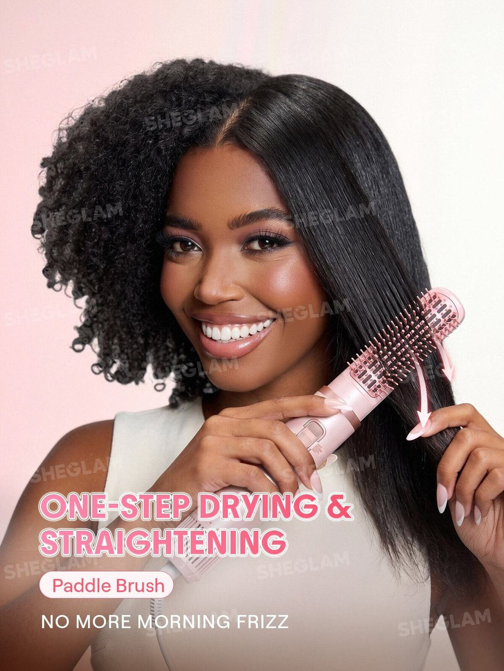 SHEGLAM hair Blowout bliss all in one multi styler. 5 in 1 hair tool