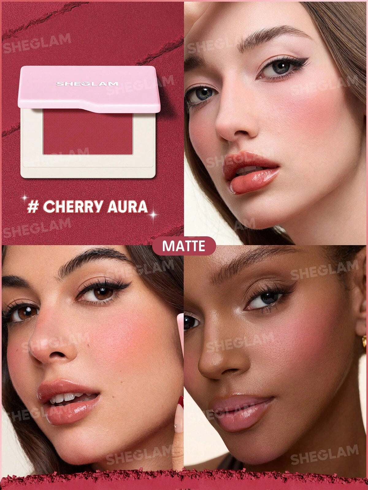 SHEGLAM dream touch blush - powder blush