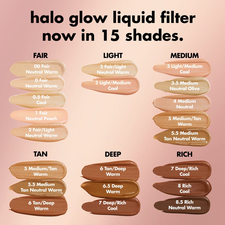 E.l.f Halo glow liquid filter