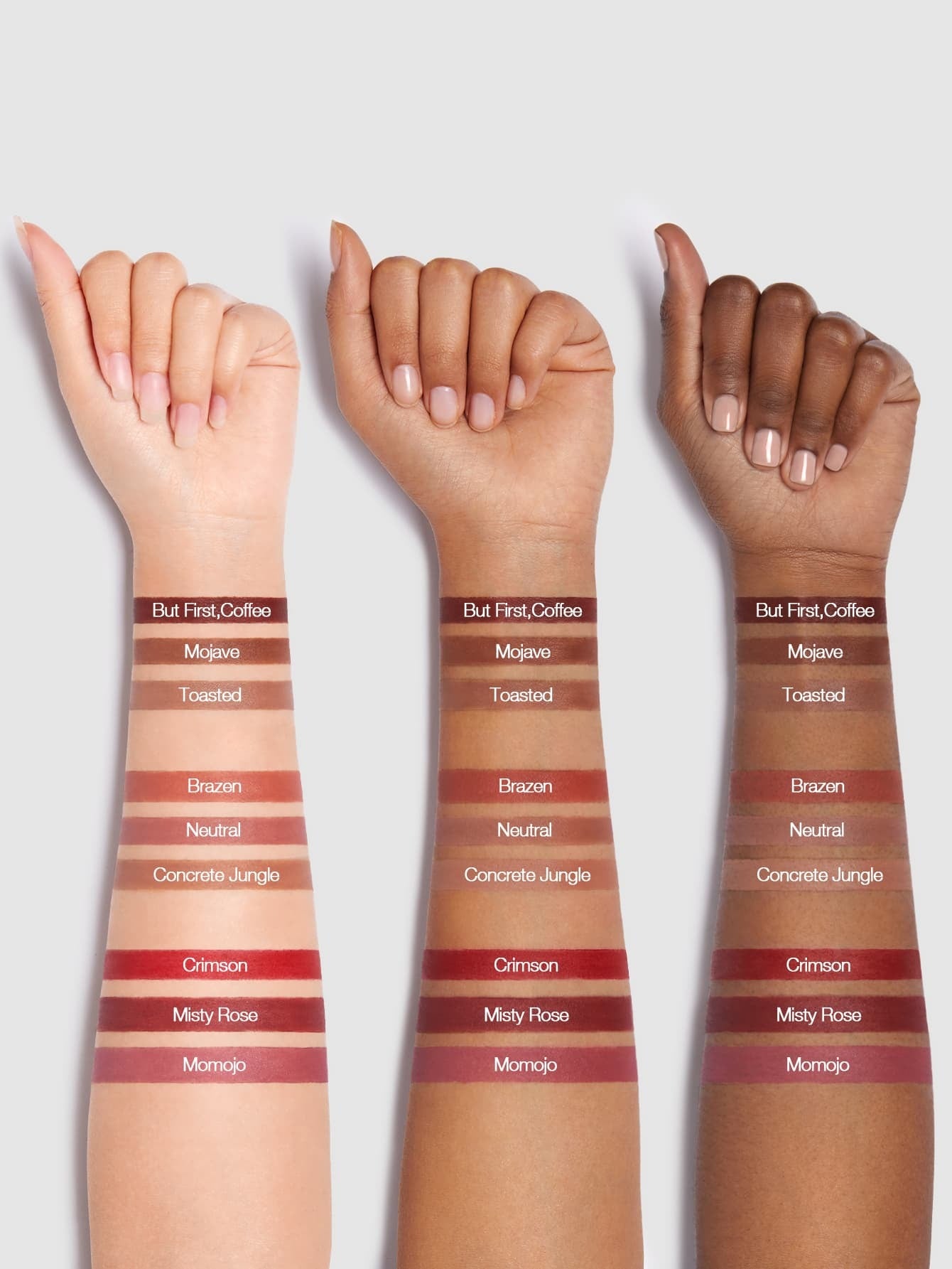 SHEGLAM so lippy lip liner set - AU Naturel (nude)