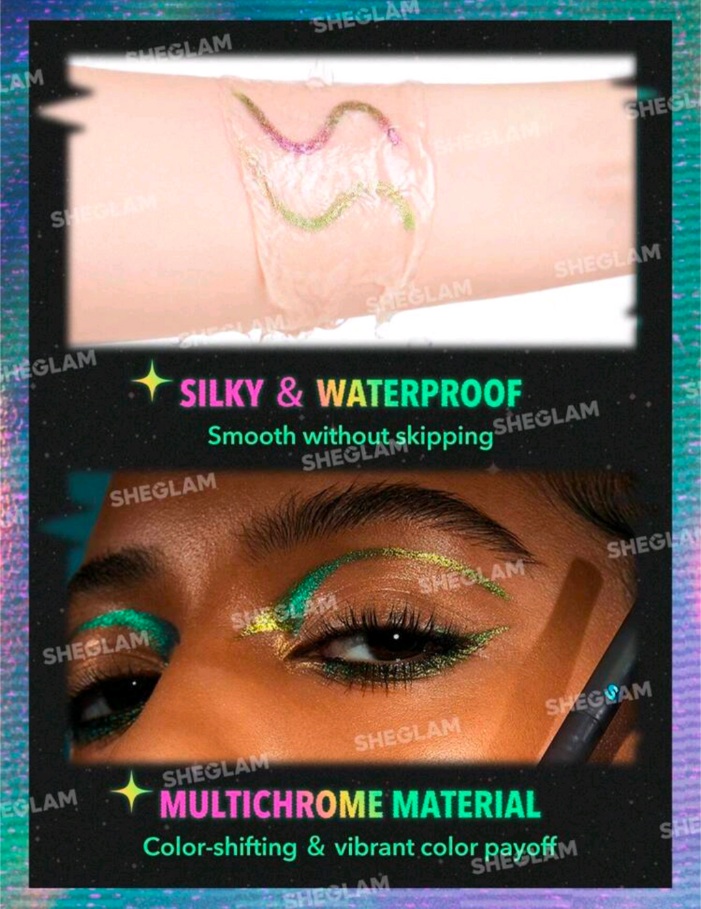 SHEGLAM Chroma ZONE MULTICHROME GEL LINERS