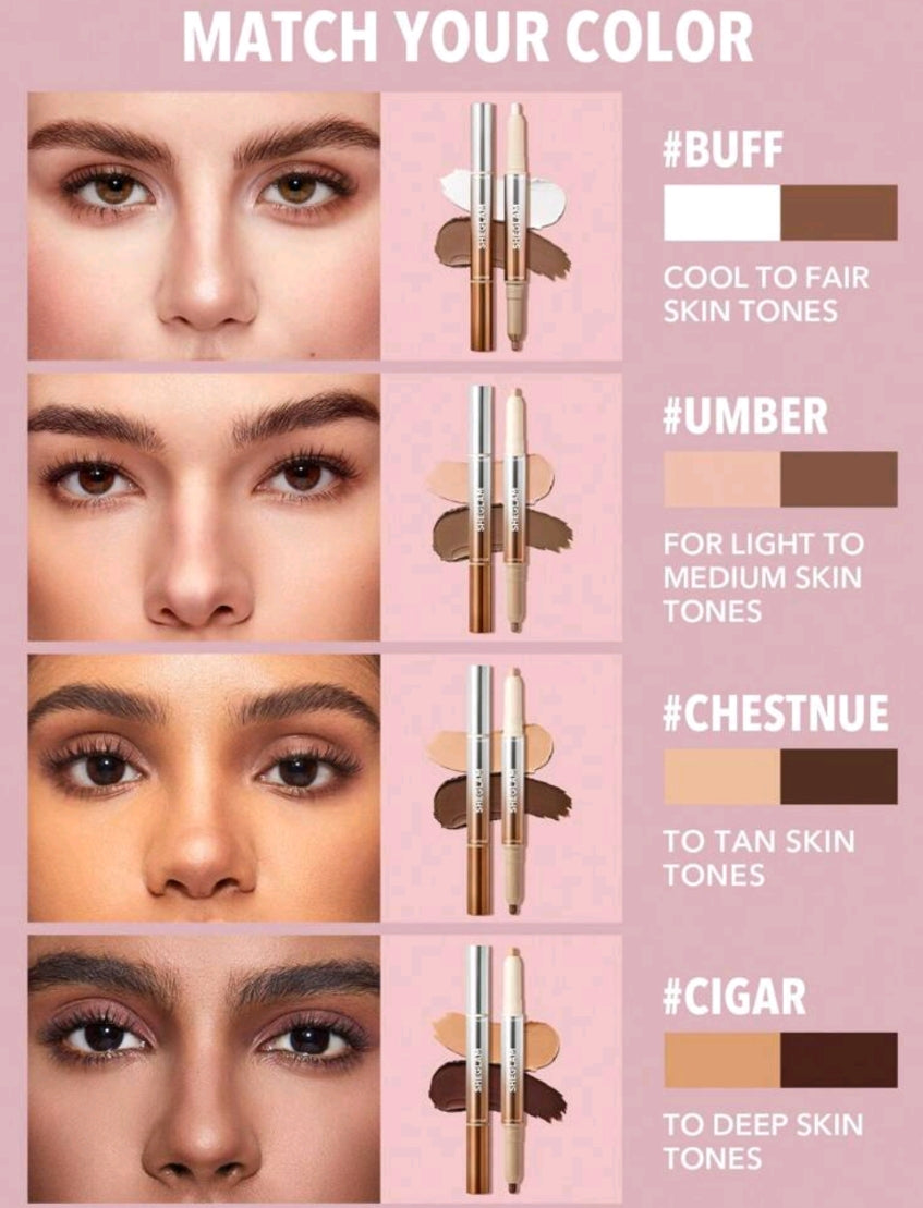 SHEGLAM fine line 2 in 1 nose contour & highlighter pen