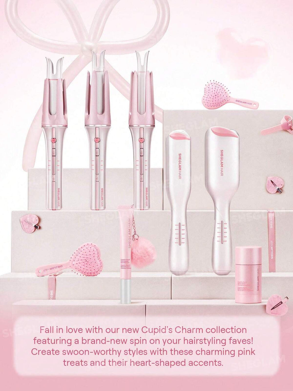 SHEGLAM Cupid's Charm One-Touch Instant Hair Curler