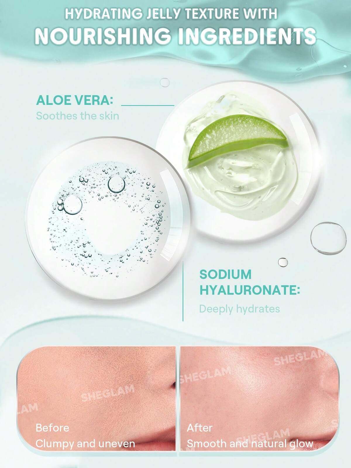 SHEGLAM Good grip hydrating prime & set setting spray