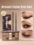 SHEGLAM Brown tone eye set- eyeshadow & eyeliner