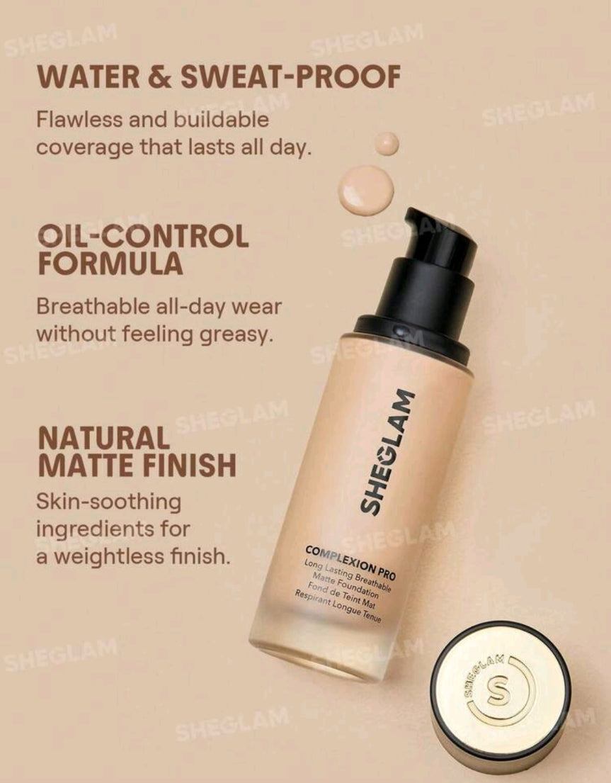 SHEGLAM FOUNDATION+ CONCEALER BUNDLE